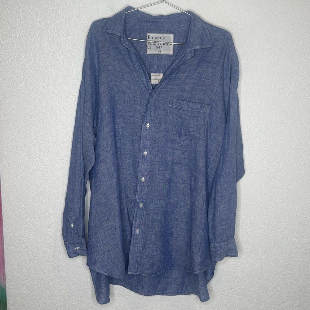 New Frank & Eileen Mackenzie One Size Shirt In Fa… - image 2